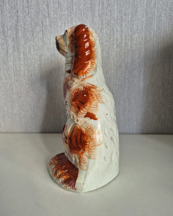 Image 1 of Antique Porcelain "Whore Dog"