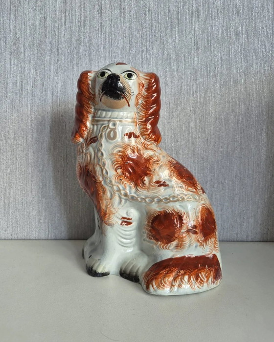 Image 1 of Antique Porcelain "Whore Dog"