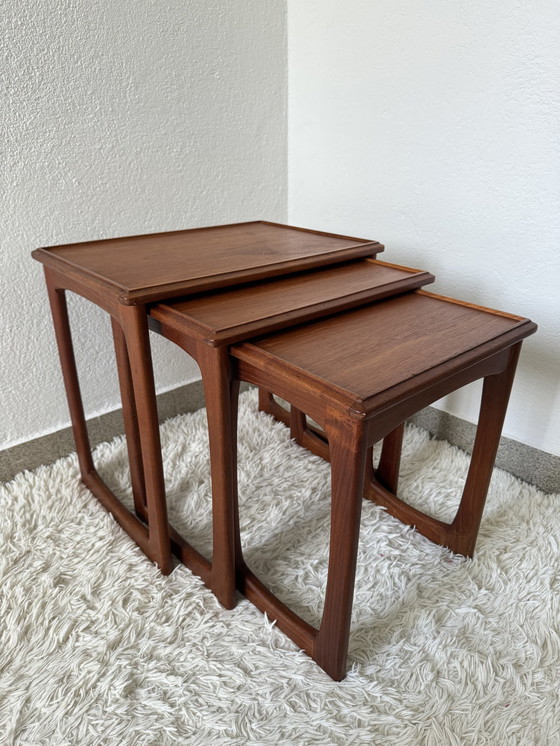 Image 1 of Scandinavian Nesting Tables 60s