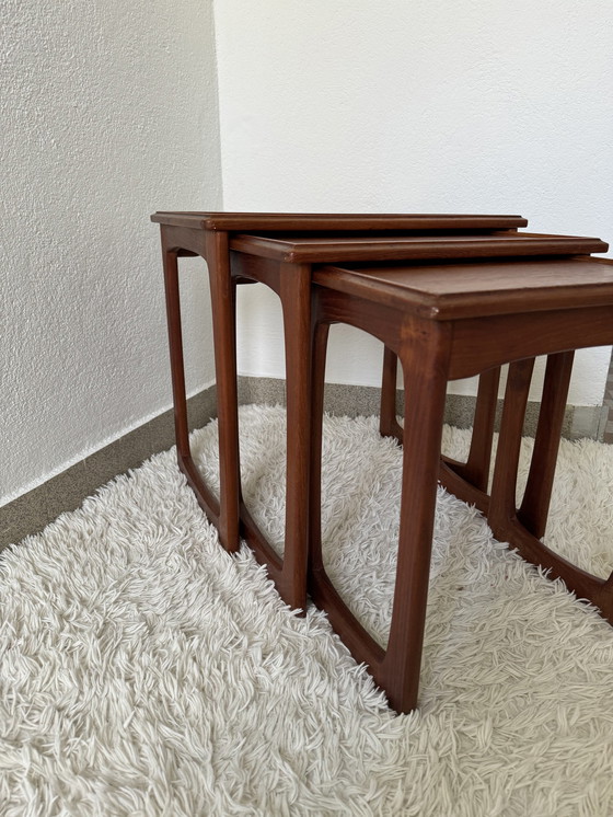 Image 1 of Scandinavian Nesting Tables 60s