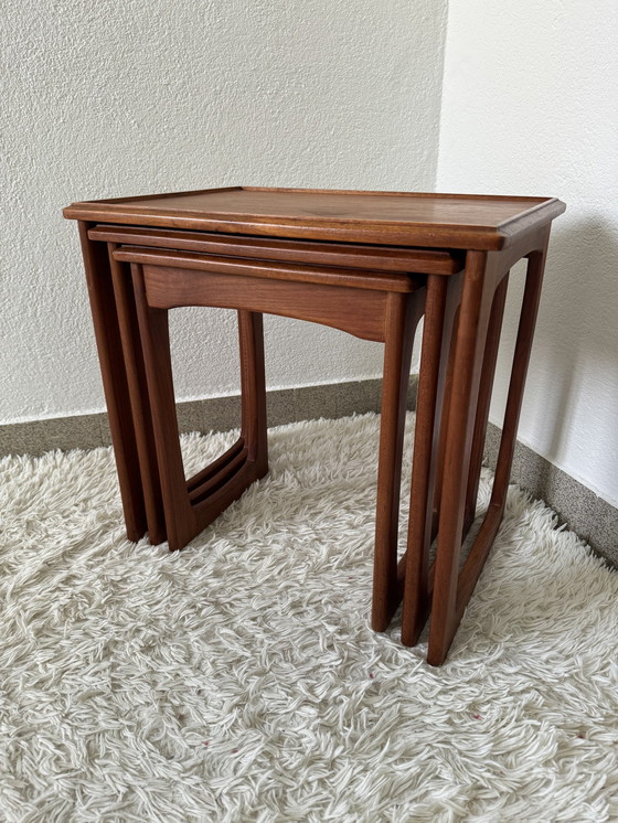 Image 1 of Scandinavian Nesting Tables 60s