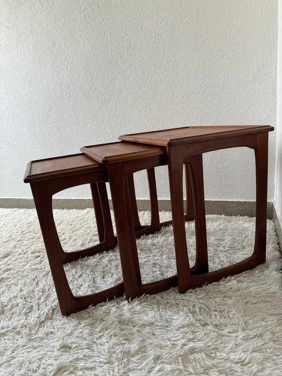 Image 1 of Scandinavian Nesting Tables 60s