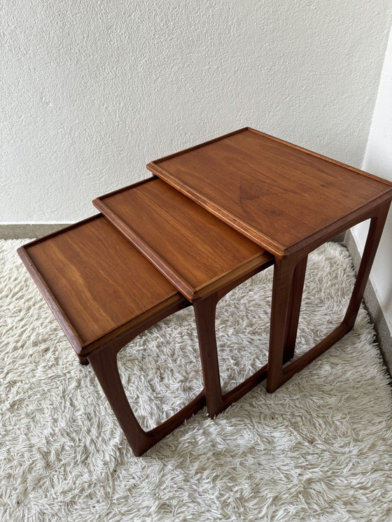 Image 1 of Scandinavian Nesting Tables 60s