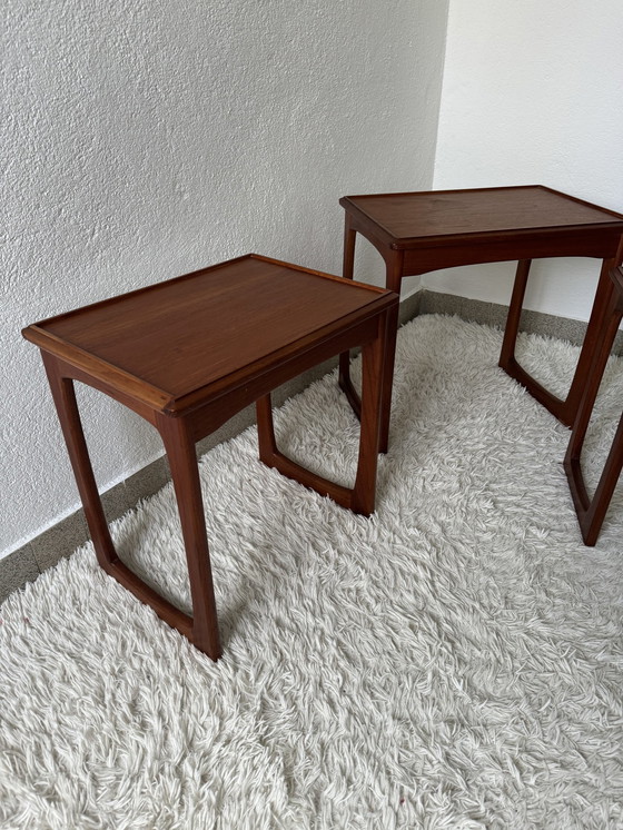 Image 1 of Scandinavian Nesting Tables 60s