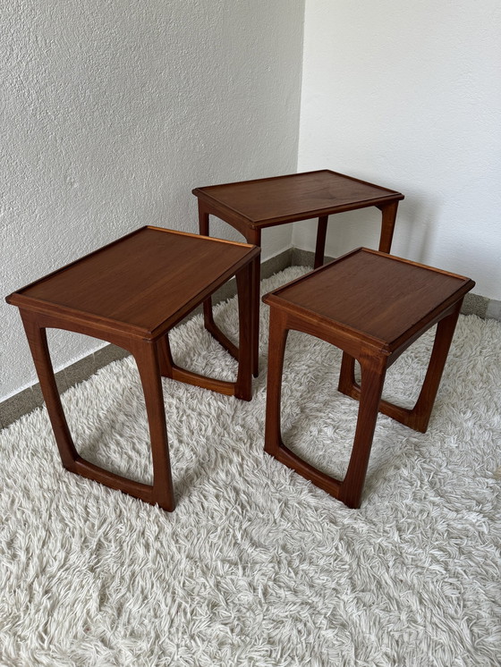 Image 1 of Scandinavian Nesting Tables 60s