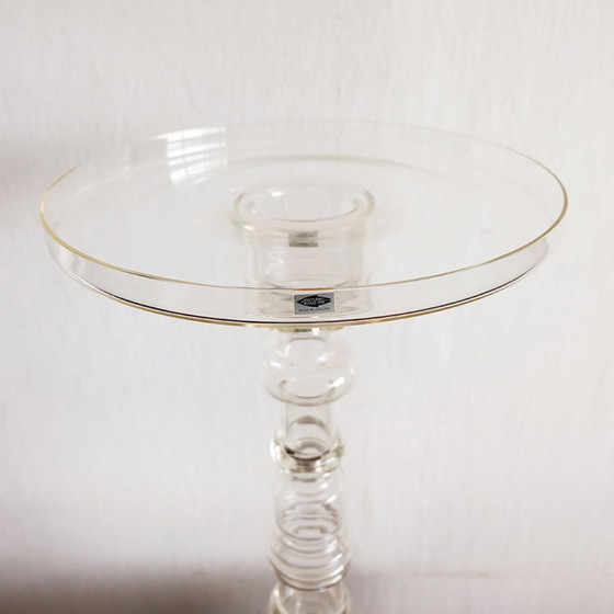 Image 1 of Oiva Toika for Nuutajärvi glass Lighthouse candle stick XXL