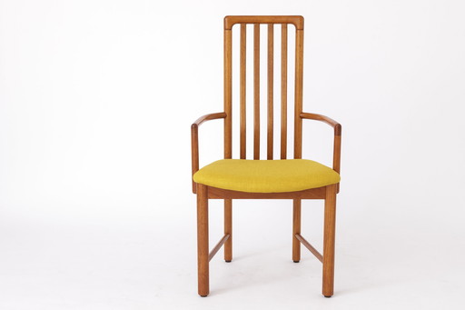 Fauteuil vintage 1970 Hans J. Frydendal, teck danois