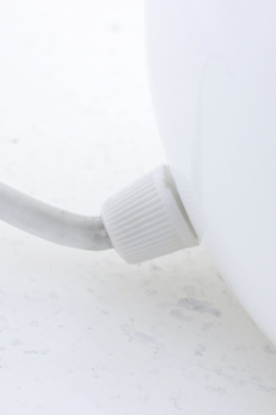 Image 1 of Lampe de table vintage en verre avec champignon