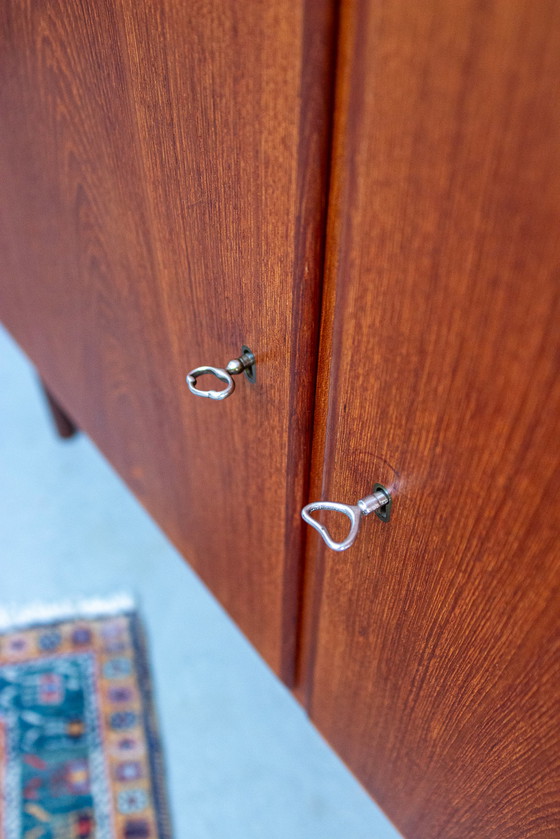 Image 1 of Vintage teak sideboard chest of drawers Hundevad