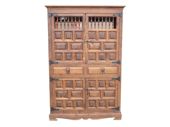 Image 1 of Spanish Renaissance style cabinet