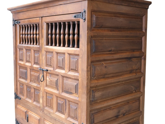 Image 1 of Spanish Renaissance style cabinet