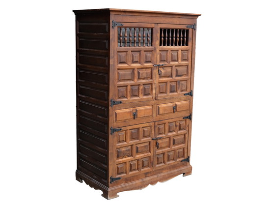 Image 1 of Spanish Renaissance style cabinet