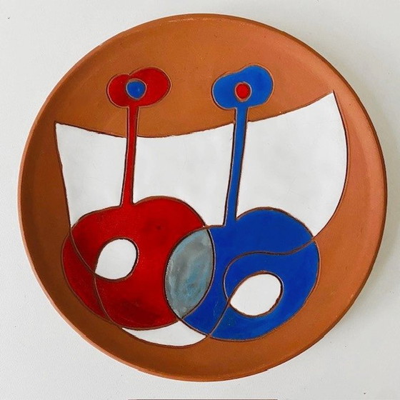 Image 1 of Set of Spanish terracotta plates Alfereria Hernandez