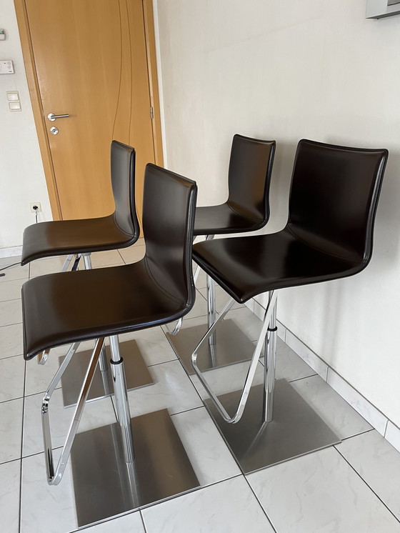 Image 1 of 4x Tabouret Cattelan Italia Toto