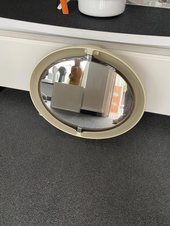 Image 1 of Miroir ovale vintage allibert