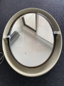 Miroir ovale vintage allibert