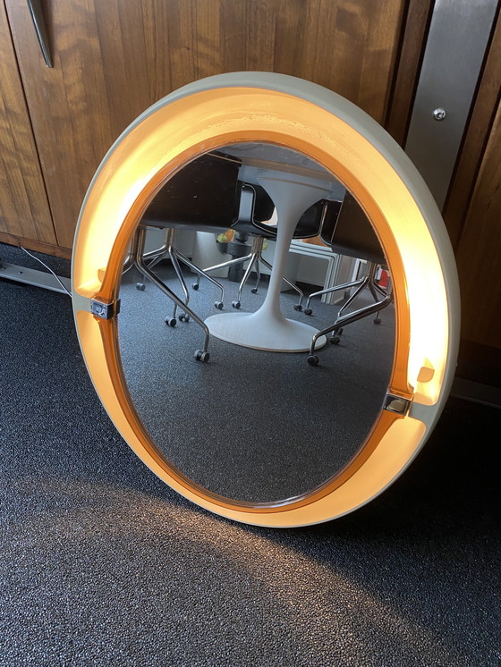 Image 1 of Miroir ovale vintage allibert