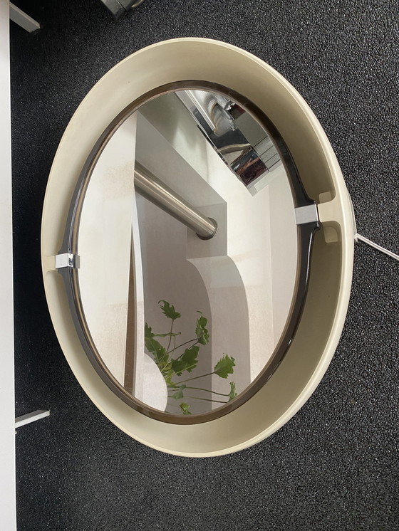 Image 1 of Miroir ovale vintage allibert