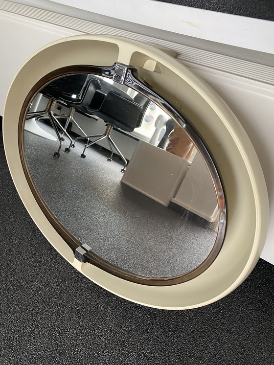 Image 1 of Miroir ovale vintage allibert