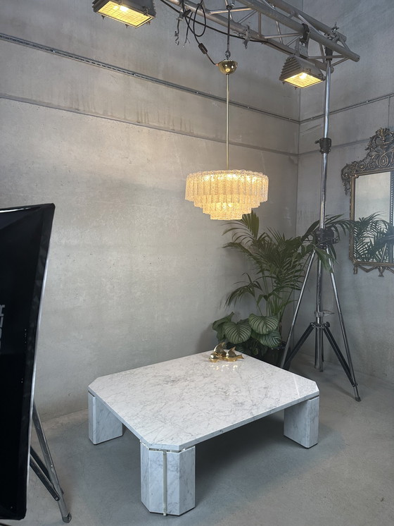 Image 1 of Table basse vintage - marbre de Carrare