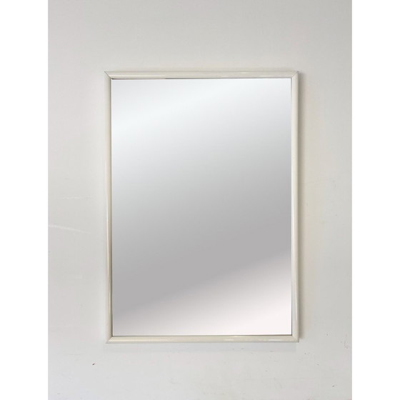 Image 1 of Vintage wooden frame wall mirror, 1980