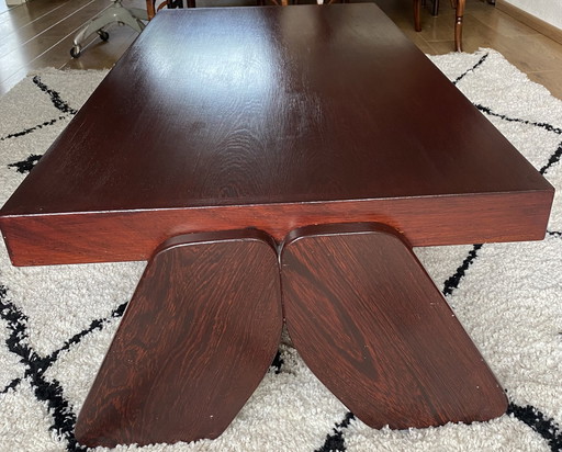 Vintage Japandi Coffee Table