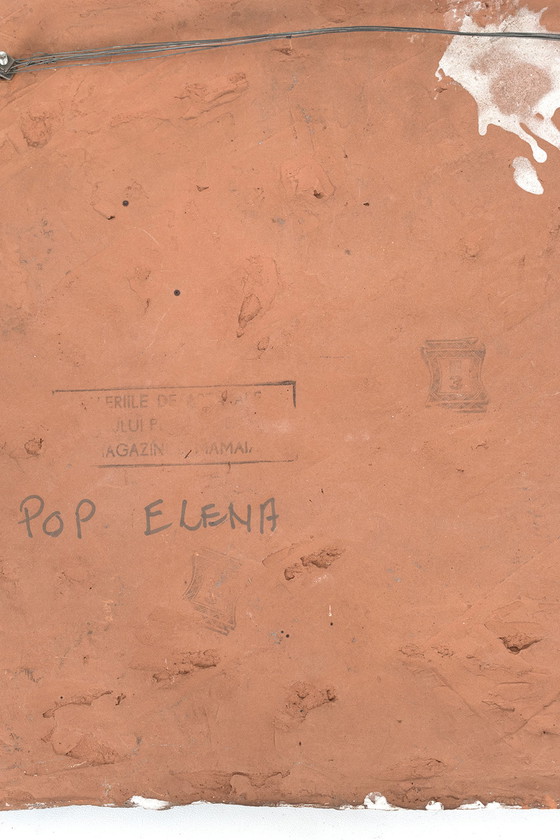 Image 1 of Vintage wall tile bullfight