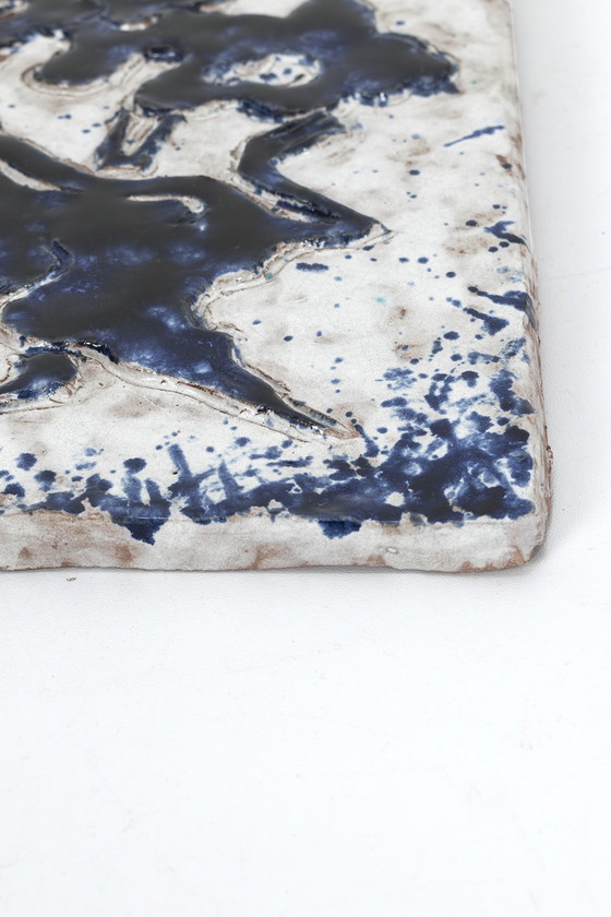 Image 1 of Vintage wall tile bullfight