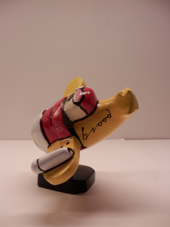 Image 1 of Herman Brood Sculpture Red Baron---WITH CERTIFICATE!!!