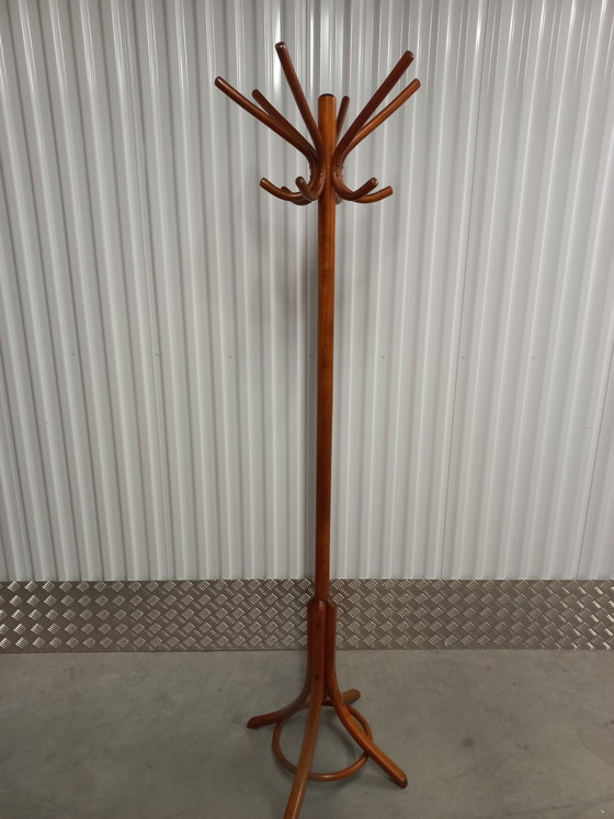 Image 1 of Wooden Standing Coat Stand