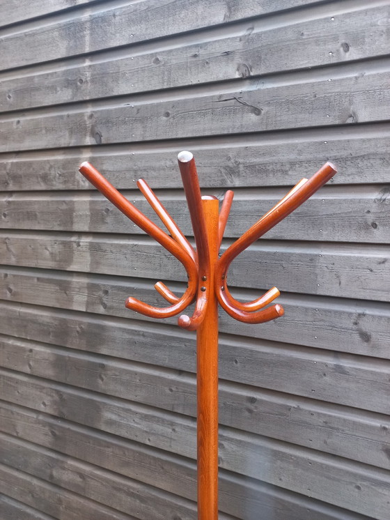 Image 1 of Wooden Standing Coat Stand