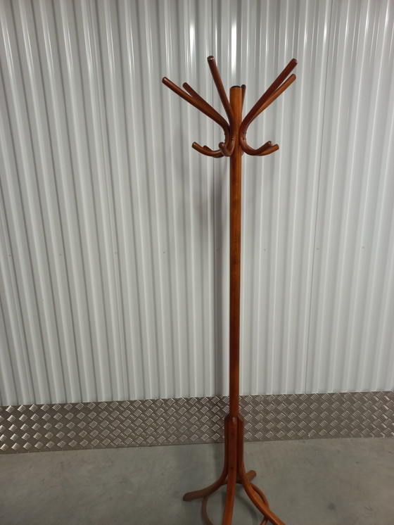 Image 1 of Wooden Standing Coat Stand