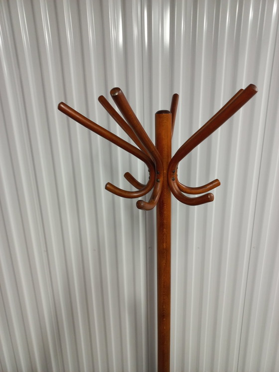 Image 1 of Wooden Standing Coat Stand