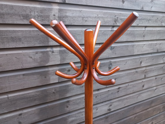 Image 1 of Wooden Standing Coat Stand