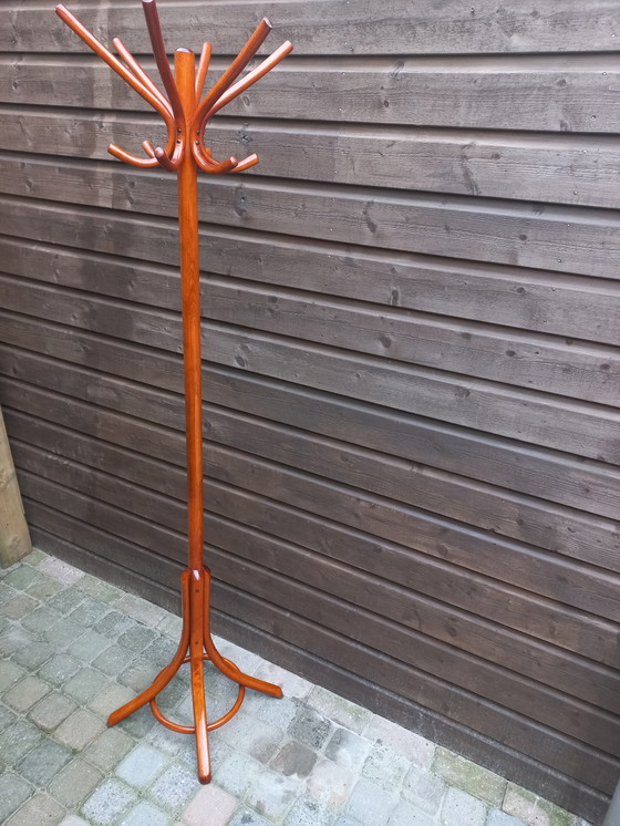 Image 1 of Wooden Standing Coat Stand