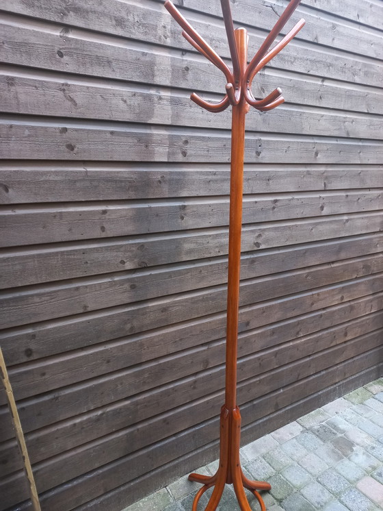 Image 1 of Wooden Standing Coat Stand