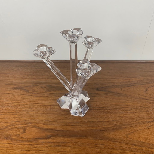 Villeroy & Boch Crystal Candlestick, 1990/2000