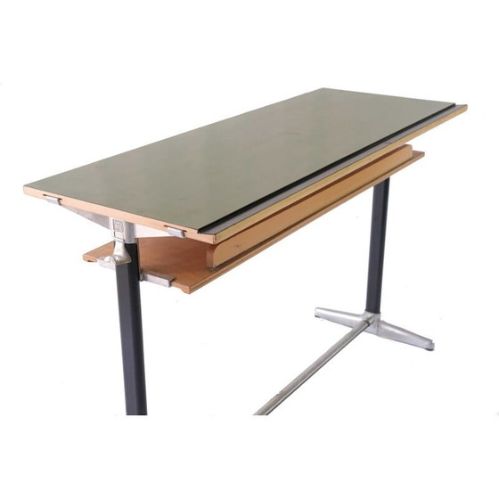 Image 1 of Banco scolastico in legno vintage, Italia anni '70