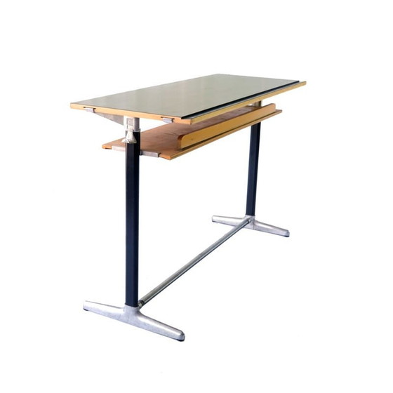 Image 1 of Banco scolastico in legno vintage, Italia anni '70