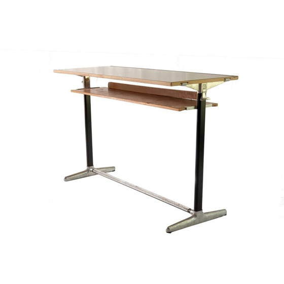 Image 1 of Banco scolastico in legno vintage, Italia anni '70