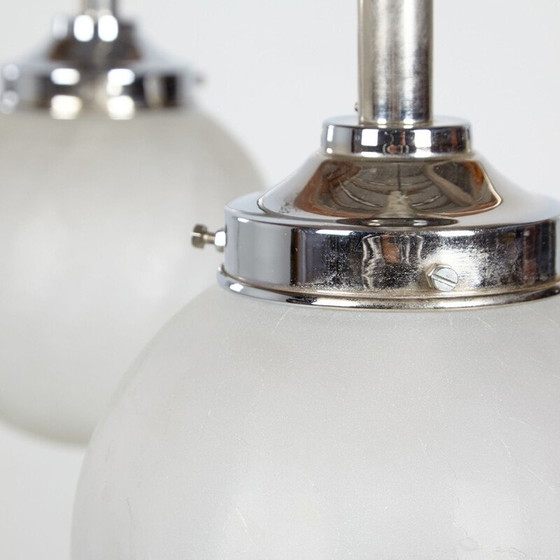 Image 1 of Lampadario vintage in bronzo