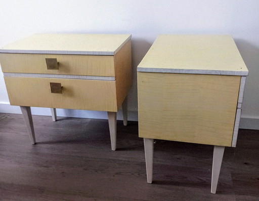 Set of Vintage Nightstands
