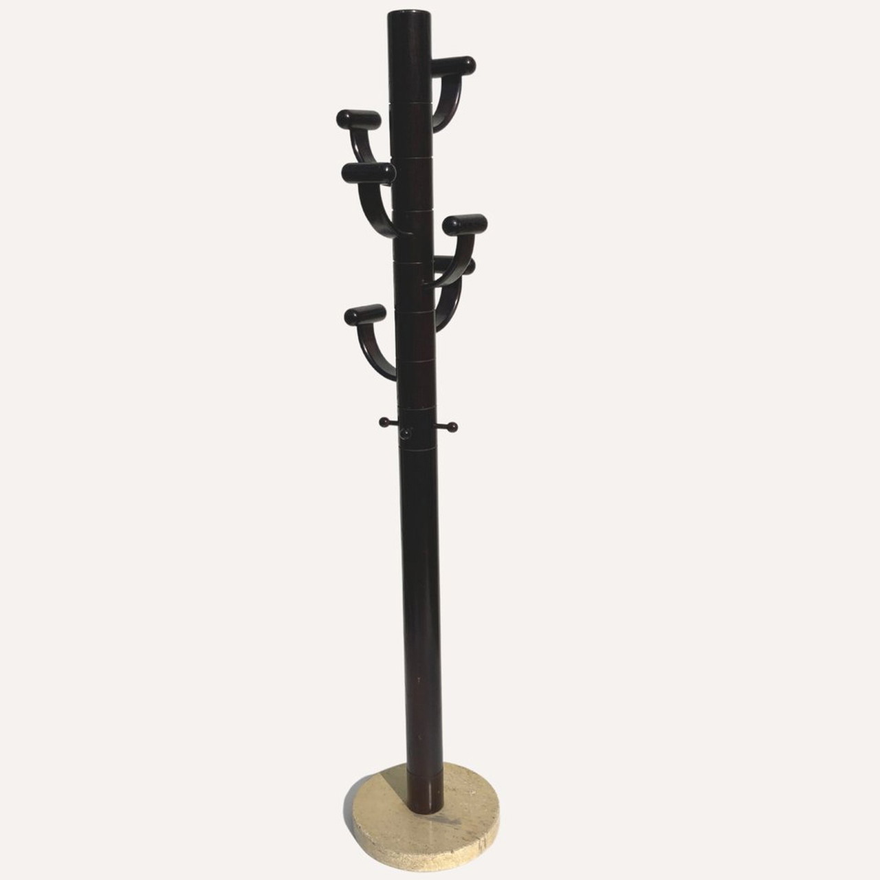 Vintage Wood Coat Rack 495 Whoppah
