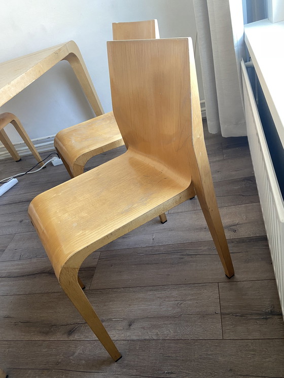 Image 1 of Alias Laleggera Dining Chairs (4) And Ilovo Dining Table