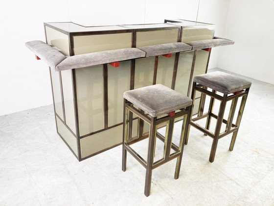 Image 1 of Belgo Chrom bar counter and stools