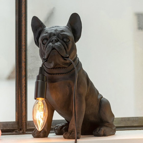 Image 1 of Table Lamp Dog