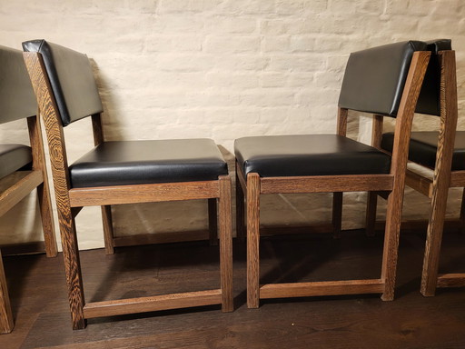 6X Dining Chair Emiel Veranneman - De Coene - Belgium