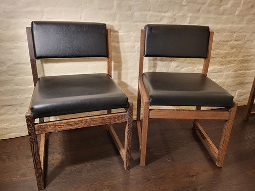 6X Dining Chair Emiel Veranneman - De Coene - Belgium