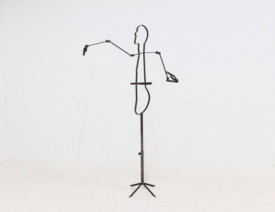 Image 1 of Vintage Steel Mannequin Art Work 