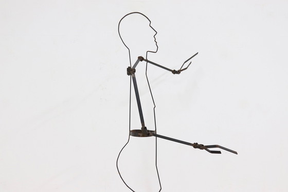 Image 1 of Vintage Steel Mannequin Art Work 